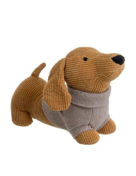 Cale Porte Chien avec Pull en Velours - 2 modèles Disponibles - Dimensions : 36 x 13 x 21 cm