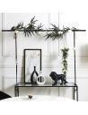 Barre Déco de Table Ajustable en Métal - Dimensions : L.139 à 250 x H.90 cm