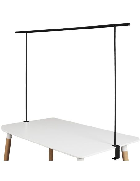 Barre Déco de Table Ajustable en Métal - Dimensions : L.139 à 250 x H.90 cm