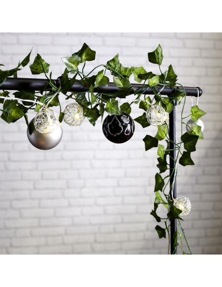 Barre Déco de Table Ajustable en Métal - Dimensions : L.139 à 250 x H.90 cm