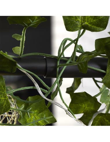 Barre Déco de Table Ajustable en Métal - Dimensions : L.139 à 250 x H.90 cm