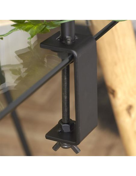 Barre Déco de Table Ajustable en Métal - Dimensions : L.139 à 250 x H.90 cm