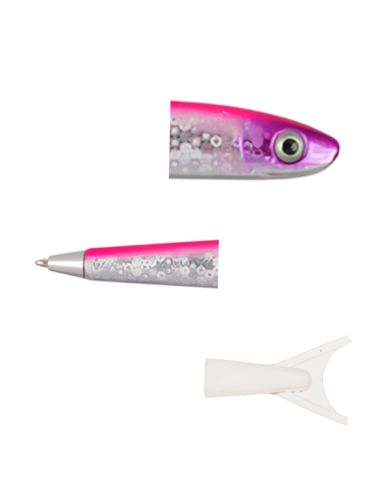 Accessoires de Bureau / Stylo à Bille Poisson / Modèle Aléatoire / Dimensions : 14 x 1 cm