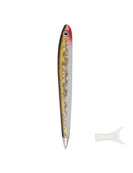 Accessoires de Bureau / Stylo à Bille Poisson / Modèle Aléatoire / Dimensions : 14 x 1 cm