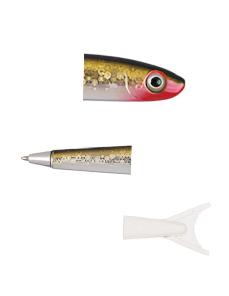 Accessoires de Bureau / Stylo à Bille Poisson / Modèle Aléatoire / Dimensions : 14 x 1 cm