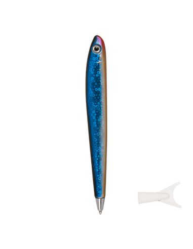 Accessoires de Bureau / Stylo à Bille Poisson / Modèle Aléatoire / Dimensions : 14 x 1 cm