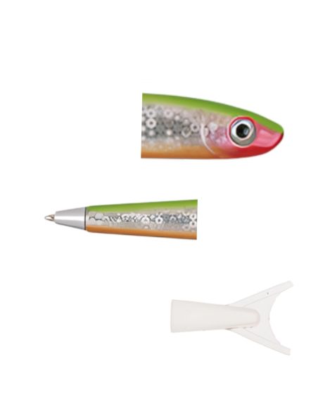 Accessoires de Bureau / Stylo à Bille Poisson / Modèle Aléatoire / Dimensions : 14 x 1 cm