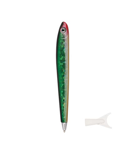 Accessoires de Bureau / Stylo à Bille Poisson / Modèle Aléatoire / Dimensions : 14 x 1 cm