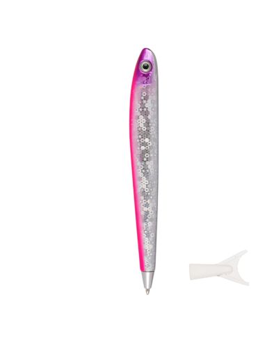 Accessoires de Bureau / Stylo à Bille Poisson / Modèle Aléatoire / Dimensions : 14 x 1 cm