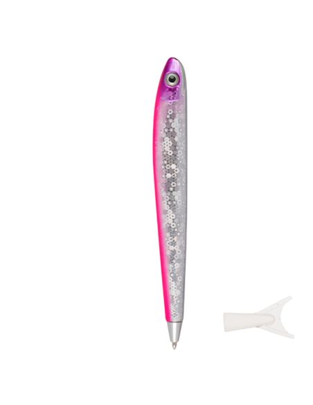 Accessoires de Bureau / Stylo à Bille Poisson / Modèle Aléatoire / Dimensions : 14 x 1 cm
