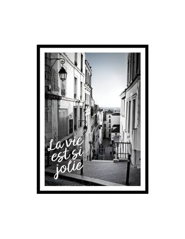 Photographie sur Toile Scène ville 1 - Dimensions : 60 x 40 cm