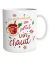 Mug Noël "On se Ferait pas un Petit Vin Chaud ? " - Dimensions : 12 x 9,7 x 8 cm