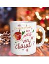 Mug Noël "On se Ferait pas un Petit Vin Chaud ? " - Dimensions : 12 x 9,7 x 8 cm