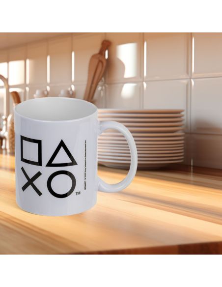 Mug "Logo Playstation" - Dimensions : 11,5 x 8 x 10 cm