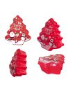 Boite de Rangement en Plastique en Forme de Sapin "Noël" - Dimensions : 33,5 x 23 x 10 cm - 2 modèles Disponibles