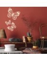 PAPILLONS DECO BOIS