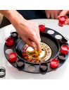 Jeu à Boire / Roulette avec 16 Verres et 2 Boules / Dimensions : 29,5 x 6 cm