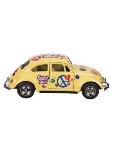 Voiture Maquette Echelle 1/32 en Métal à Friction VW Beetle 1967 - 4 Couleurs Disponibles 