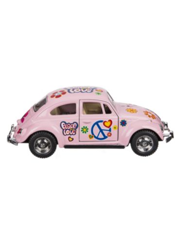 Voiture Maquette Echelle 1/32 en Métal à Friction VW Beetle 1967 - 4 Couleurs Disponibles 