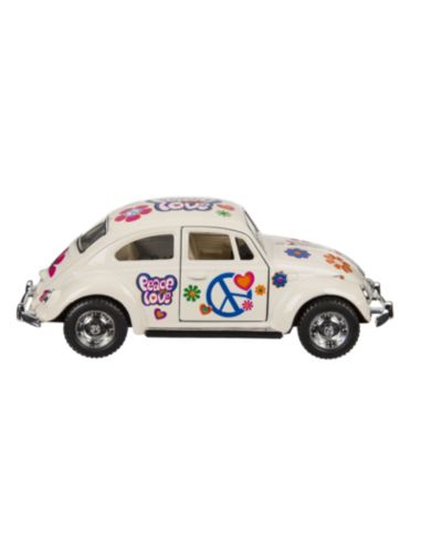 Voiture Maquette Echelle 1/32 en Métal à Friction VW Beetle 1967 - 4 Couleurs Disponibles 