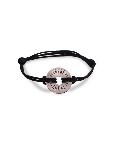 Bracelet Homme "Frère Adoré" - Taille Unique