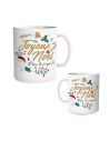 Mug "Joyeux Noël Plein de Magie" - Dimensions : 12 x 9,7 x 8 cm