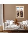 Fenêtre Décorative en Trompe Vue sur New York - 56,2 x 2 x 78,5 cm