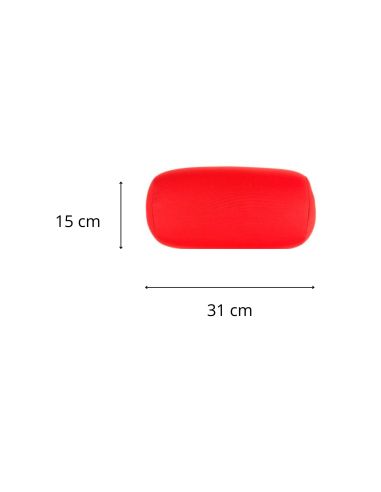 Coussin de Voyage Pour la Nuque à Microbilles - Dimensions : 31 x 15 cm - 6 Couleurs Disponibles