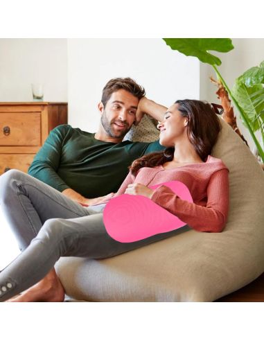 Coussin de Voyage Pour la Nuque à Microbilles - Dimensions : 31 x 15 cm - 6 Couleurs Disponibles
