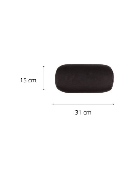 Coussin de Voyage Pour la Nuque à Microbilles - Dimensions : 31 x 15 cm - 6 Couleurs Disponibles