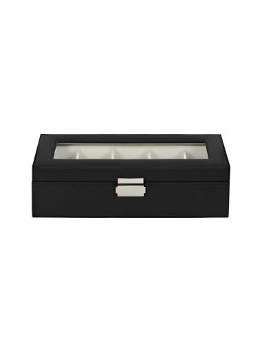Boîte à Bijoux Pour 5 Montres - Dimensions : 29 x 12 x 8 cm