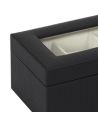 Boîte à Bijoux Pour 5 Montres - Dimensions : 29 x 12 x 8 cm