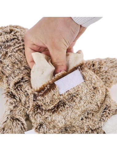 Bouillotte Peluche Koala Micro-Ondable - Dimensions : 17 x 9 x 32 cm