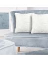 Coussin Déco "Imitation Fourrure" Déhoussable - Dimensions : 40 x 40 cm