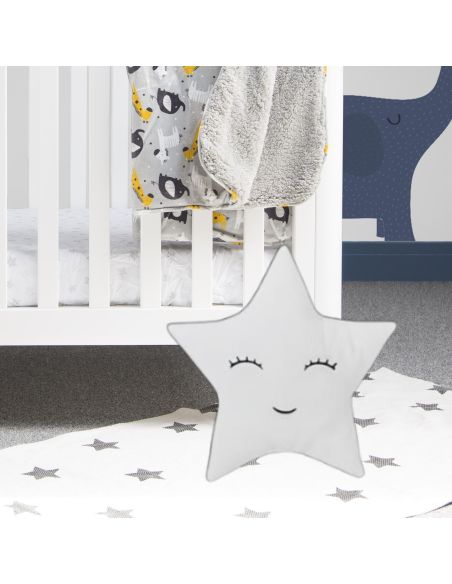 Coussins en Forme d'Etoile Pour Enfants - Dimensions : 37 x 37 cm - Disponible en 3 Couleurs