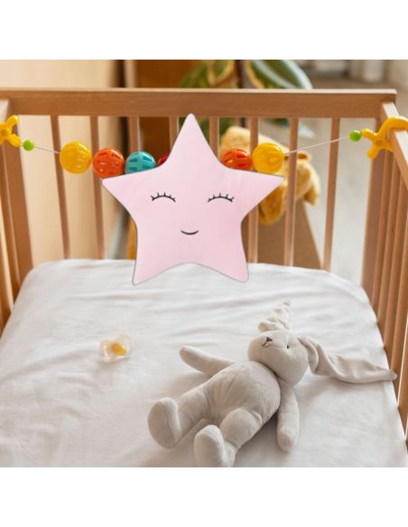 Coussins en Forme d'Etoile Pour Enfants - Dimensions : 37 x 37 cm - Disponible en 3 Couleurs
