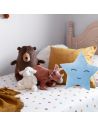 Coussins en Forme d'Etoile Pour Enfants - Dimensions : 37 x 37 cm - Disponible en 3 Couleurs