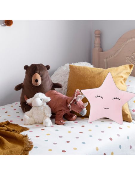 Coussins en Forme d'Etoile Pour Enfants - Dimensions : 37 x 37 cm - Disponible en 3 Couleurs