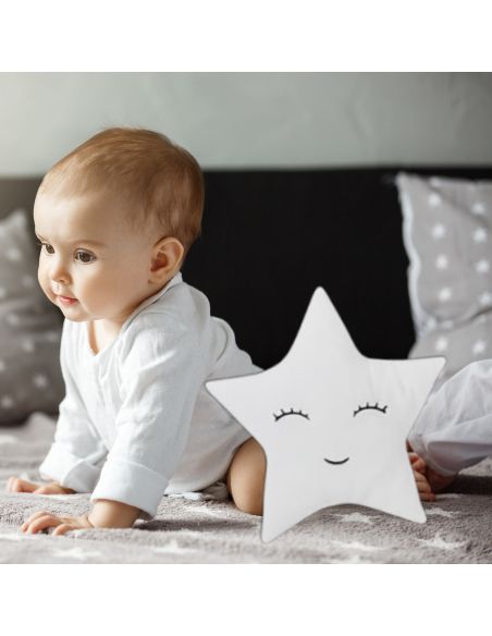 Coussins en Forme d'Etoile Pour Enfants - Dimensions : 37 x 37 cm - Disponible en 3 Couleurs
