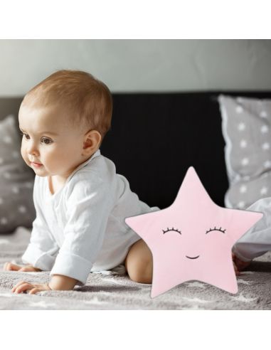 Coussins en Forme d'Etoile Pour Enfants - Dimensions : 37 x 37 cm - Disponible en 3 Couleurs
