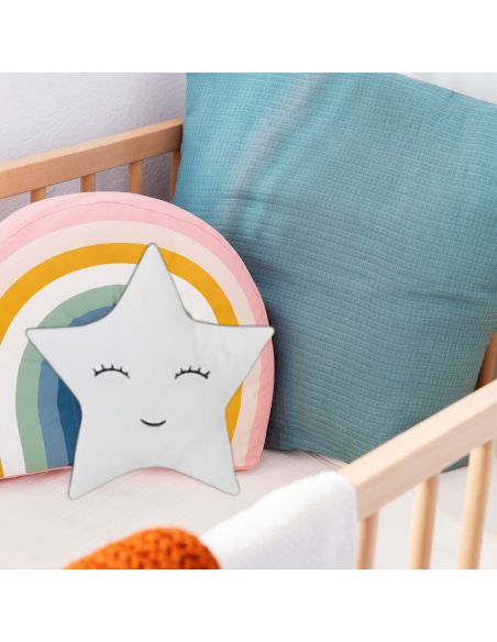 Coussins en Forme d'Etoile Pour Enfants - Dimensions : 37 x 37 cm - Disponible en 3 Couleurs