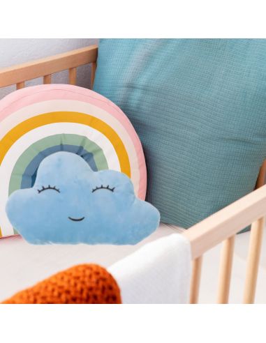 Coussins en Forme de Nuage Pour Enfants - Dimensions : 22 x 33 cm - Disponible en 3 Couleurs