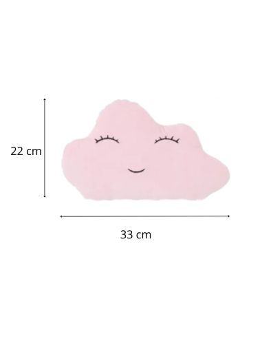 Coussins en Forme de Nuage Pour Enfants - Dimensions : 22 x 33 cm - Disponible en 3 Couleurs