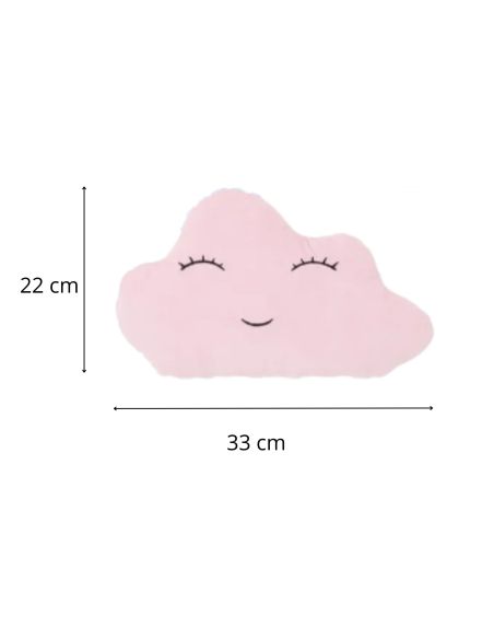 Coussins en Forme de Nuage Pour Enfants - Dimensions : 22 x 33 cm - Disponible en 3 Couleurs