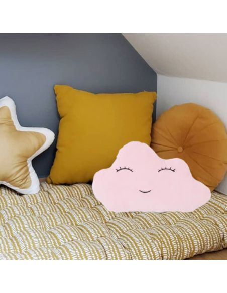 Coussins en Forme de Nuage Pour Enfants - Dimensions : 22 x 33 cm - Disponible en 3 Couleurs