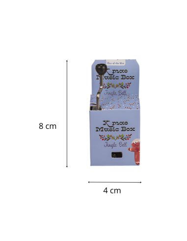 Boîte à Musique de Noël à Manivelle - Disponible en 4 Modèles