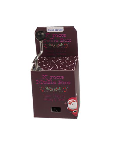 Boîte à Musique de Noël à Manivelle - Disponible en 4 Modèles