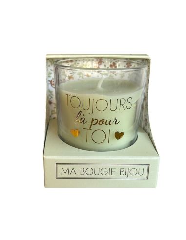Bougie Bijou Parfumé - Dimensions : 5,5 x 6,5 cm - Disponible en 3 Parfums