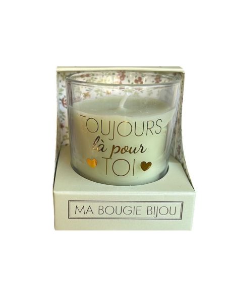 Bougie Bijou Parfumé - Dimensions : 5,5 x 6,5 cm - Disponible en 3 Parfums