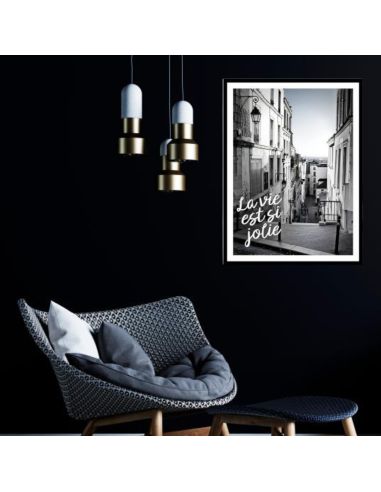 Photographie sur Toile Scène ville 1 - Dimensions : 60 x 40 cm